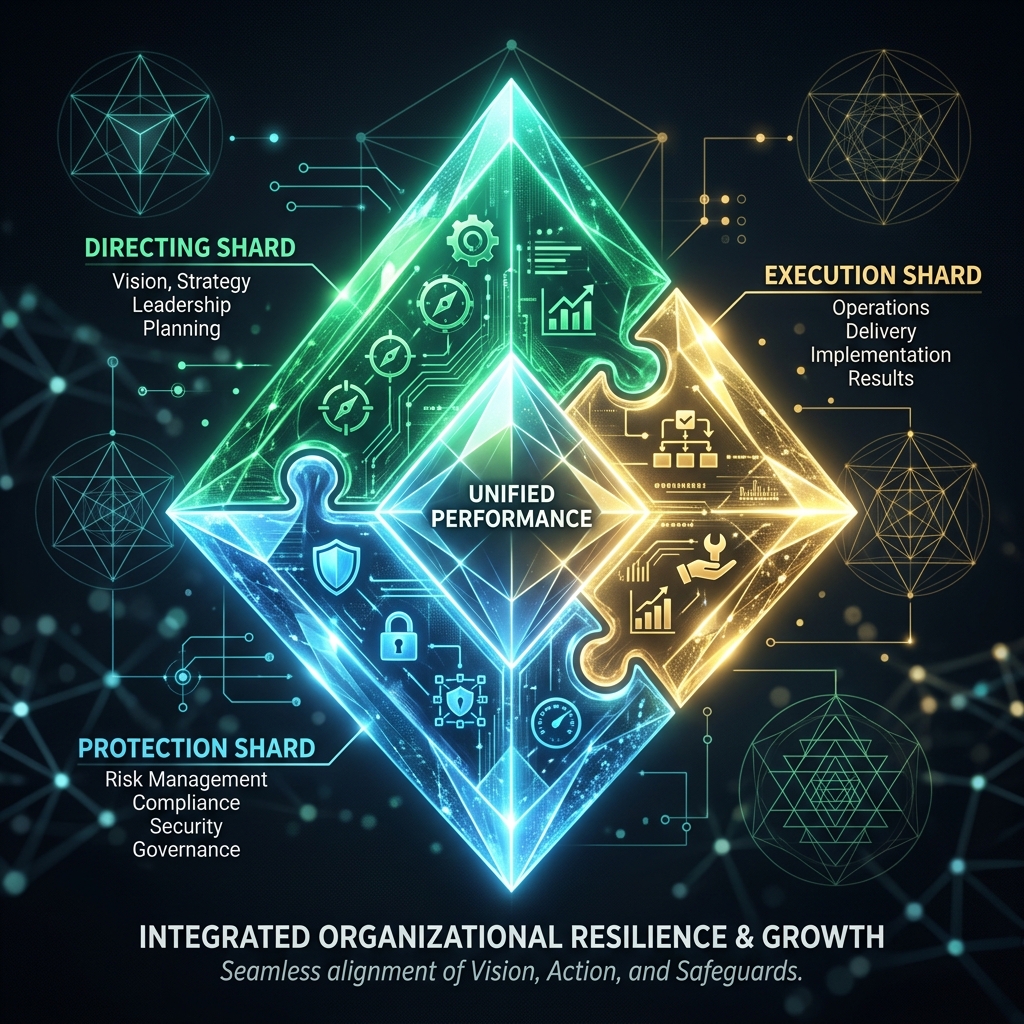 The 3 Shards of the Sovereign Diamond Organization