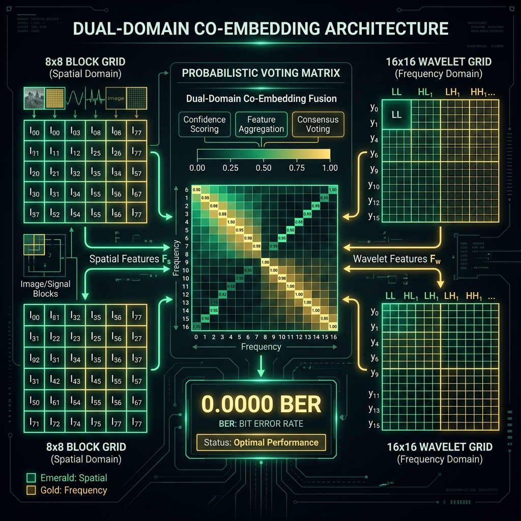 Architecture diagram of Dual-Domain Co-Embedding