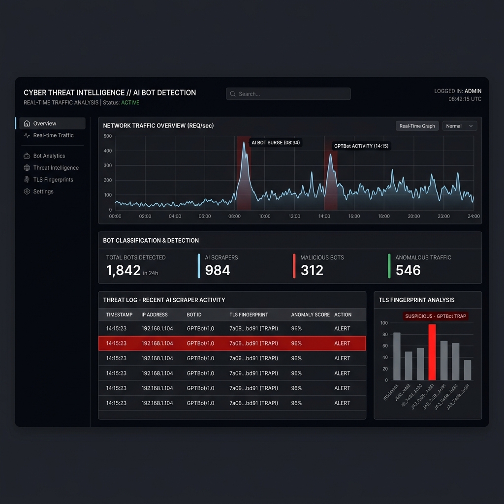 CrawlBot Sentinel dashboard