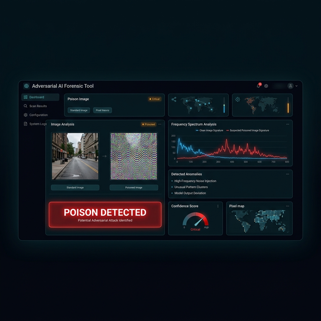 AI Training Poison Detector dashboard
